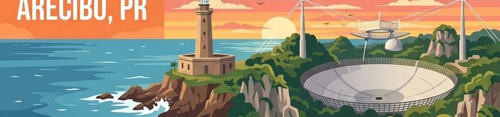 Arecibo Puerto Rico Skyline