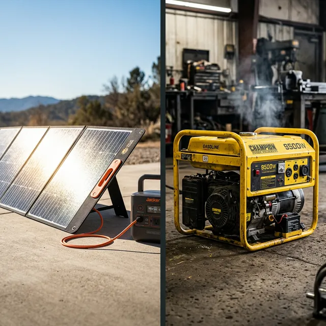 Generadores Solares vs Gas: ¿Cuál es Mejor para Puerto Rico?