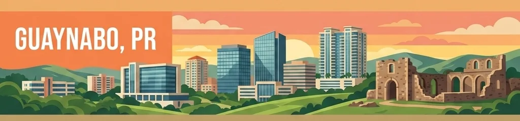 Guaynabo Puerto Rico Skyline
