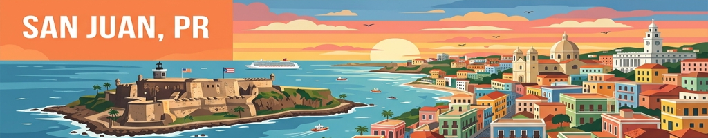 San Juan Puerto Rico Skyline